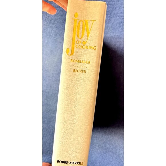 JOY OF COOKING Cookbook Rombauer-Becker White Hardback Recipe Book Kitchen - Picture 13 of 13